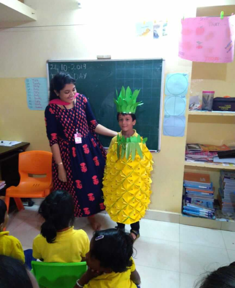 Montessori classroom activity-2 – Chennai Montessori Teacher Training Institute